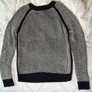 BCBG Max Azria Sweater - Black and White - Small